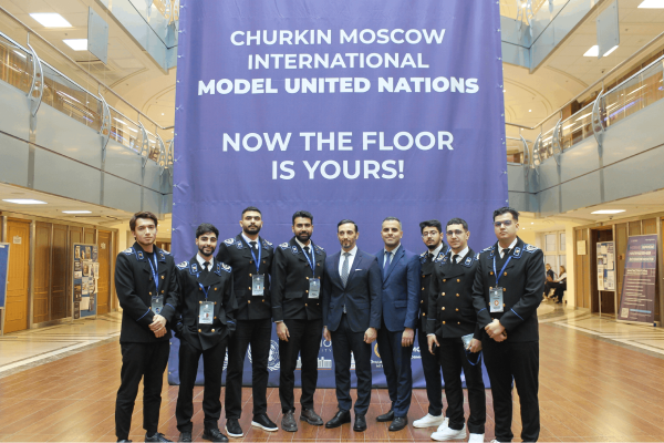 University Students at the International Model United Nations at MGIMO