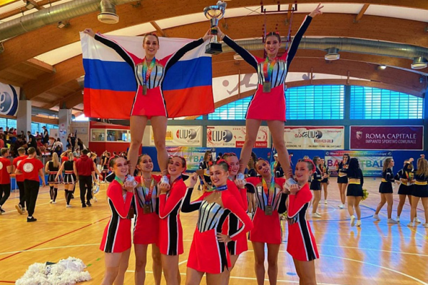 Gubkin University cheer and dance team «Barrel» became the bronze medalist of the World Championship among students
