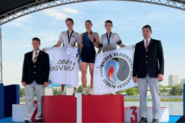 Gubkin University Students are Winners of the Second Stage of the Student Rowing League Summer Season