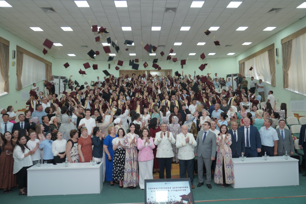 XIV Graduation of Young Specialists Held at the Tashkent Branch of Gubkin University