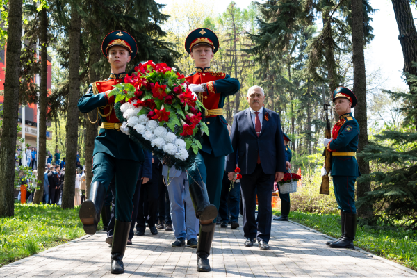 Gubkin University celebrated the 81st anniversary of Victory in the Great Patriotic War with celebratory events.