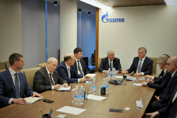 Rector of Gubkin University and Director General of Gazprom Mezhregiongaz discussed the issues of cooperation
