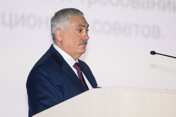Rector of Gubkin University Viktor Martynov presented Annual Report 2017