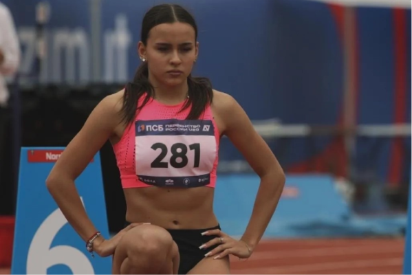 A university student is among the winners of the Russian U20 Junior Track and Field Championships.