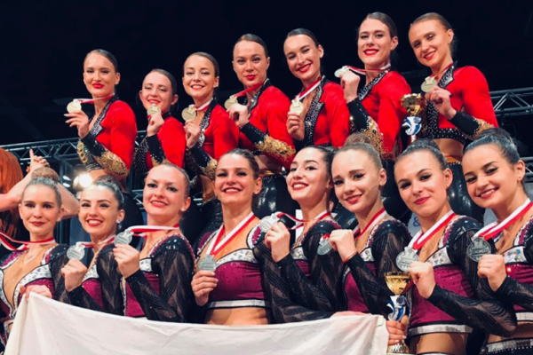 Scarlet Roses became the winners at Fitness Aerobics European Championship 2019