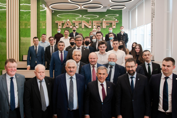 The President of the Republic of Tatarstan visited Gubkin University