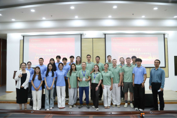 University students at the China University of Petroleum's International Geological Summer School