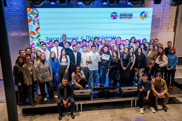 A university student at the organizational meeting of the International Friendship Club