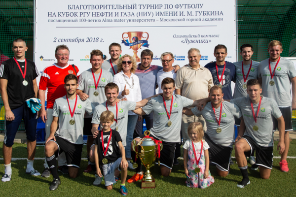The football tournament for Gubkin University Cup was held at Luzhniki Olympic Complex