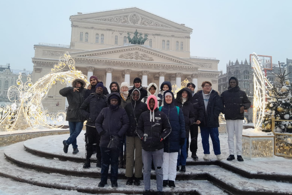 The Department of Russian Language of Gubkin University completed its fall-semester project “Walks around Moscow”
