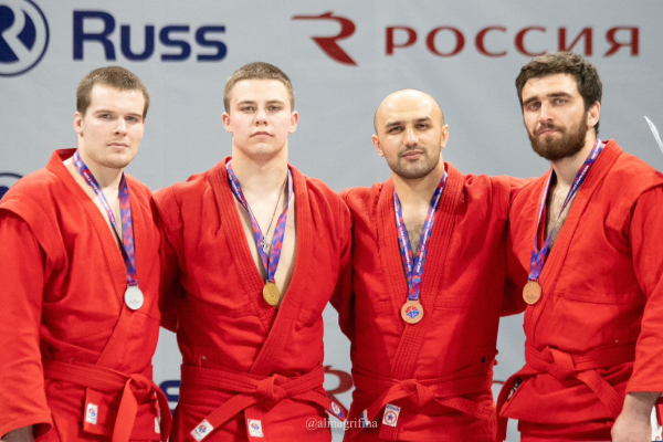 Gubkin University student became the winner of the Sambo Founders Cup