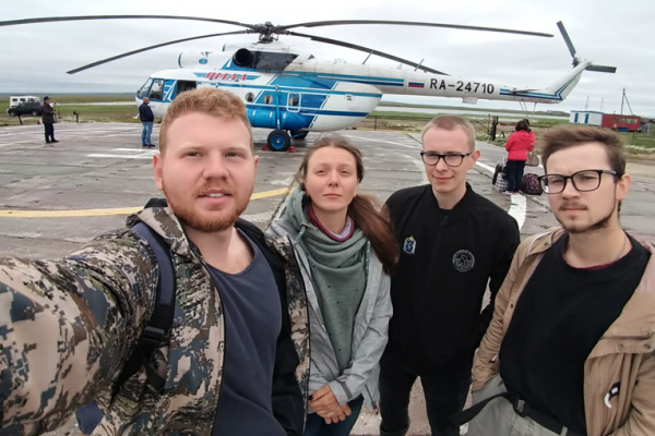 Gubkin University students went on research expedition to the Far North