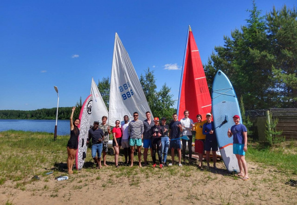 Water Sports Centre of Gubkin University held its first out in the season