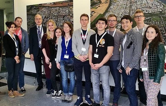 Gubkin University students visited RWTH Aachen University