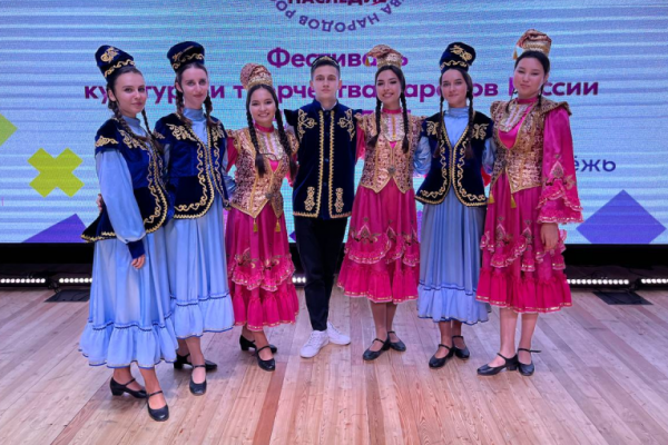 Gubkin University took part in the Festival of Culture and Creativity of the Peoples of Russia "Heritage"