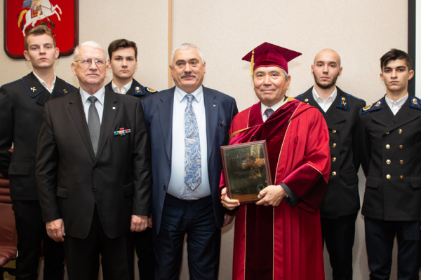 Diploma of Honorary Doctor was awarded to the Deputy Chairman of the KAZENERGY Association Uzakbai Karabalin